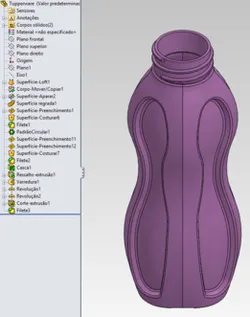 Bottle Tupperware - Garrafa
