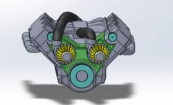 Car Engine Assembly