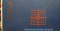 Centering target
