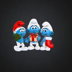 Christmas Smurfs