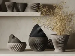 Colección Kosa – Macetas y Jardineras de Autorriego - Modelo de impresión 3D gratuito
