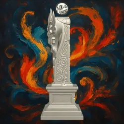 Demonic Skull Stone Pillar Totem – SoliDRawinGs SG2410