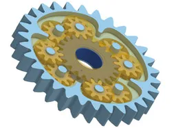 differential for CXD D12 Mini -- and probably D22, D32, D52, D62 Minis w/same motor+gearbox+axle unit