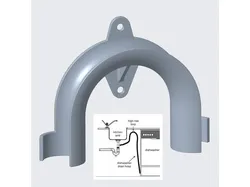 Dishwasher Drain Host P Trap