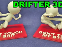 Don't Tough My Stuff! Stick Figures -2 Version