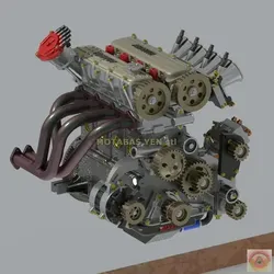 FIAT 131 ABARTH RALLY - ENGINE