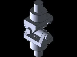 FLANGE COUPLING PART MODEL & ASSEMBLY