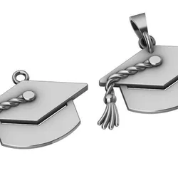 GRADUATION CAP CAP PENDANT