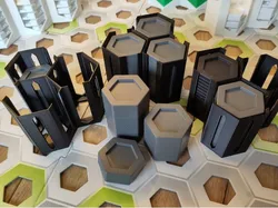 Gravitrax - Storage for the height hexagon tiles