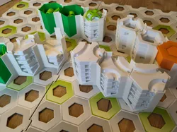 Gravitrax - White Hexagon Tile Storage