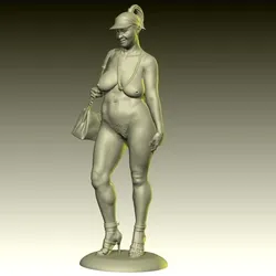 Handbag - Realistic female figure - Quality STL