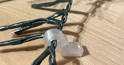 Hook for christmas fairy lights