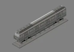 Kolkata Metro – 3D Coach Model