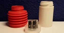 Lefty Pencil Sharpener Container
