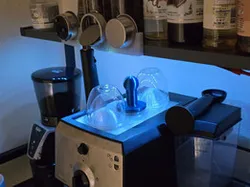 Manual Espresso Machine Top Organizer & Tamper Station