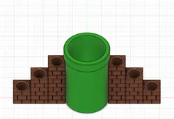 Mario Warp Pipe Pen Holder