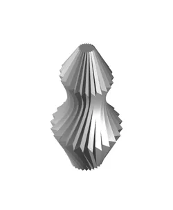 Modern Sculptural Vase (vase mode)
