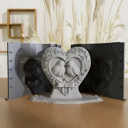 Nest of Love Candle - Silicone Mold
