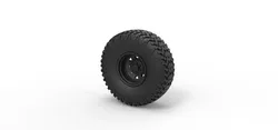 Offroad wheel 29 3D print model