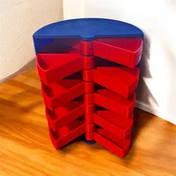 Rotating Multi-Tier Small Parts Organizer – Lazy Susan Drawer System