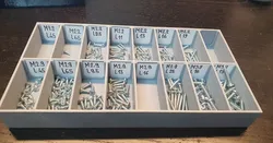 Small-Parts organizer box (Electronics, screws etc.)