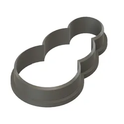 Snowman Cookie Cutter 5 Size Pack