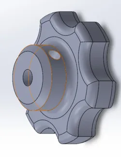 Star knob model