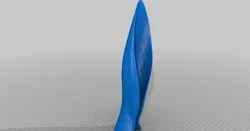 Template for fursuit rabbit ears