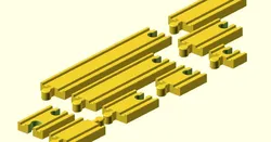 Toy Wood Train Track / Spielzeug Holzeisenbahn Schienen / Gerade / BRIO Thomas IKEA eBay kompatibel
