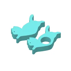 [Welcome Gift] Cat Page Holder (Multicolor)