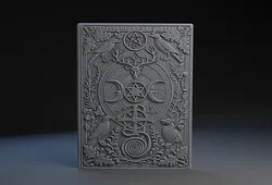3 Ring Binder Grimoire Cover