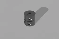 8mm to 14mm Stepper / Motor Shaft Coupler - Free 3D Model | STLFinder