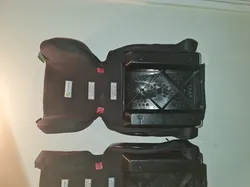 Booster seat wall mount bracket