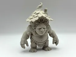 Cave Troll Fairy House