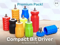 Compact Bit Driver (Premium supporter pack, pocket size screwdriver)