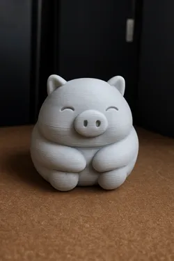 Cute Pig (Kawaii Style)