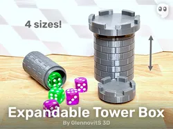Expandable Tower Box (Multiple sizes available!)