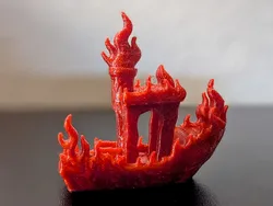 Flame Benchy – The Burning Testboat