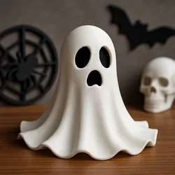 Halloween Surprised Ghost