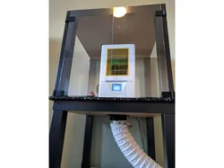 IKEA Lack enclosure for precut acrylic glass