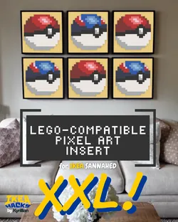 LEGO-Compatible IKEA SANNAHED Insert (50cm / 19 ¾″)