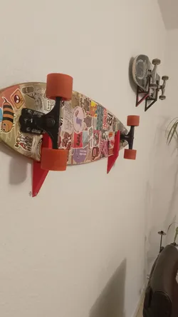 longboard wall mount
