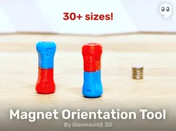 Magnet Orientation Tool (30+ sizes - quick print!)