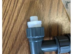 Moen pull down faucet to garden hose adapter