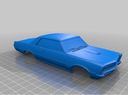 OpenZ V16 Pontiac GTO 1965 102mm Wheelbase - Free 3D Model | STLFinder