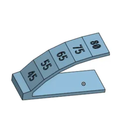 Overhang degree test