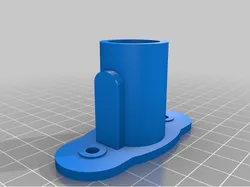 Pontoon Boat Anchor Light Mounting Bracket for flat surfaces.