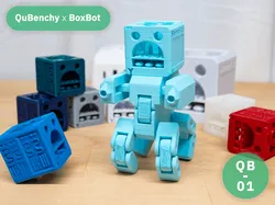 QuBenchy x BoxBot: QB-01 Print-In-Place Robot