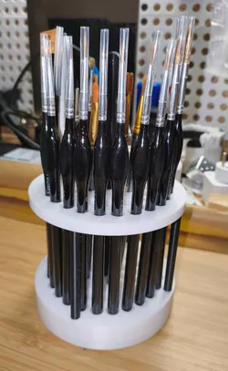 Rotating Brush Holder
