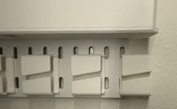 Skadis/Keepo Horizontal Cable Channel (Wide)